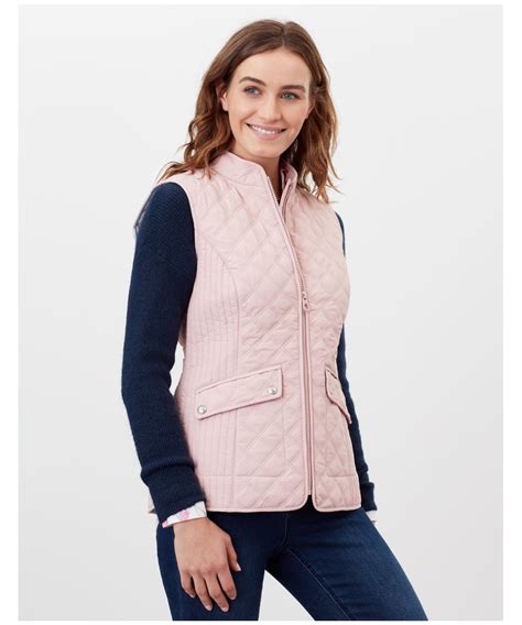 joules ladies minx quilted gilet.